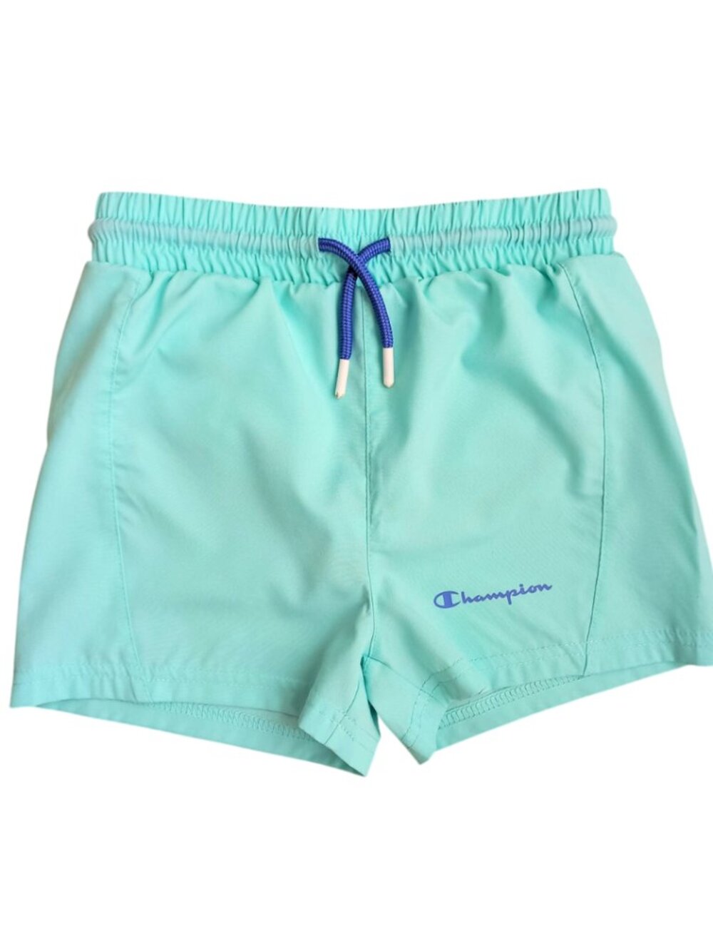 Champion Boys Mint Green Swim Trunks - Classic Board Shorts Size 5/6